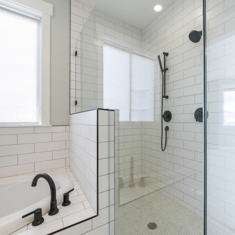Custom Shower and Bathtub Combo